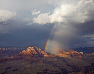 Rainbow from Shoshone Point