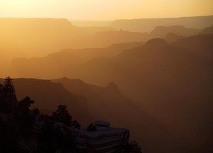 Silhouettes from Yaki Point